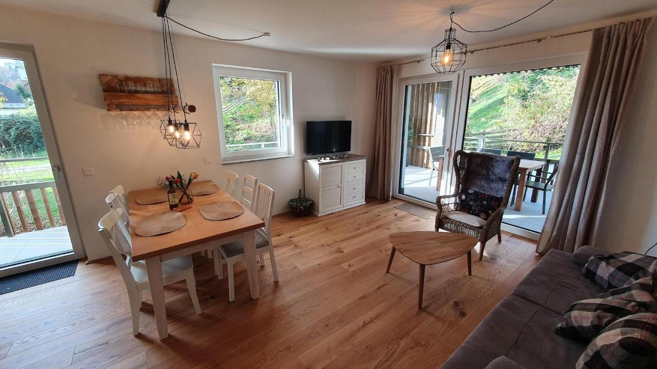 Ferienwohnung Edelbach Deluxe Sattendorf Exterior foto