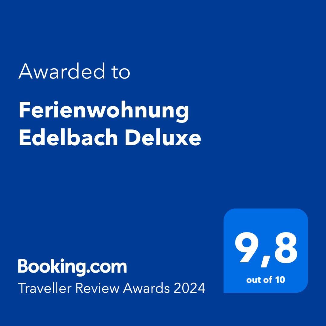Ferienwohnung Edelbach Deluxe Sattendorf Exterior foto